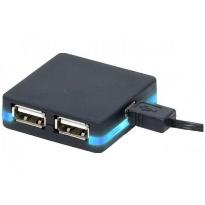 Hub USB 2.0 HighSpeed - 4 ports + LED [3932930]