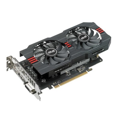 Asus Radeon RX560-O2G RX560 PCIE3 2GB GDDR5 1210MHZ DVI HDMI DP