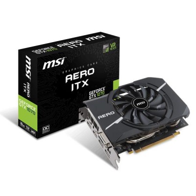 MSI GeForce GTX 1070 AERO ITX 8G OC [3933097]