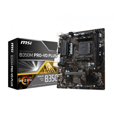 CM MSI B350M PRO-VD PLUS AM4/B350/2DDR4/M-ATX [3933180]