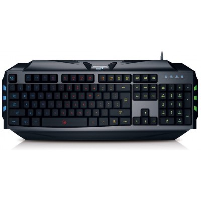 Clavier Genius K5 Scorpion Black Clavier Gaming rétroécla [3933720]
