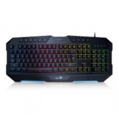 Clavier Genius K20 Scorpion Black Clavier Gaming rétroécl [3933722]