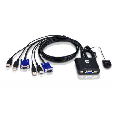 Switch KVM Aten CS22U VGA/USB Multiplateformes