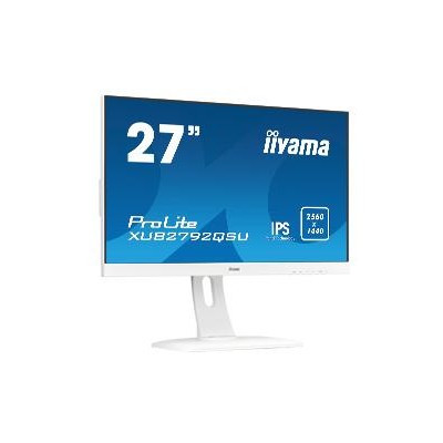 Ecran 27" IIYAMA ProLite XUB2792QSU-W1 - Blanc - WQHD 5ms 