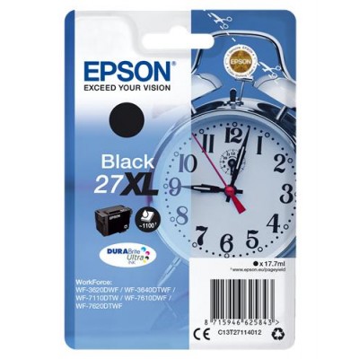Epson C13T27114012 Réveil 27XL - Noir