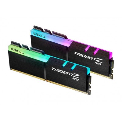 Memoire DDR4 16Go (2x8) 3200MHz CAS16 G.Skill Trident Z RGB