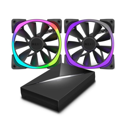 Ventilateur NZXT Aer RGB 120MM + Controleur HUE+