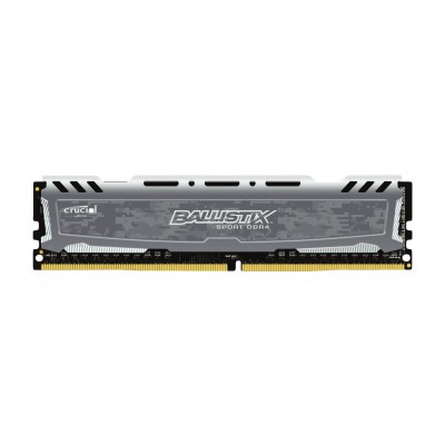 Memoire DDR4 8Go 2400MHz CL16 Ballistix Sport LT - Grey