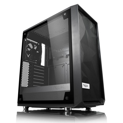 Fractal Design Meshify C - Blackout Edition Window