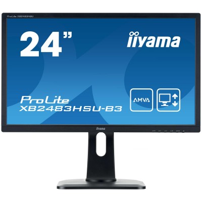 Ecran 23,8" IIYAMA ProLite XB2483HSU-B3 - FHD