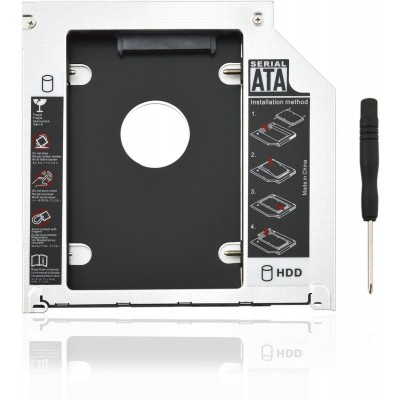 Kit de remplacement ODD/HDD MicroSpareparts pour Apple Macbook Pro