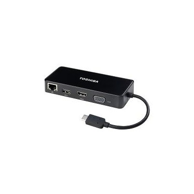 TOSHIBA USB-C to HDMI/VGA/RJ45