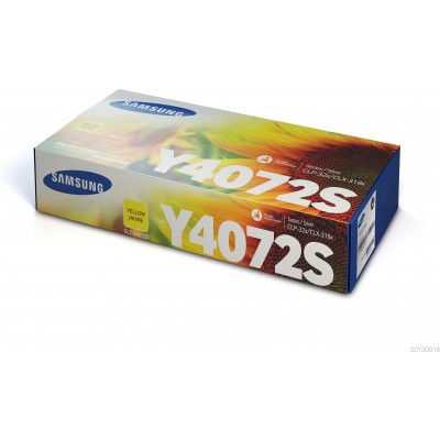 Samsung CLT-Y4072S - Cartouche de toner - 1 x jaune - 1000