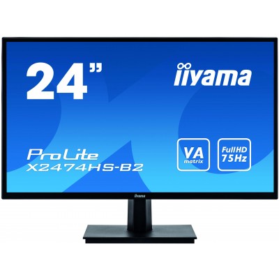 Ecran 23,6" IIYAMA ProLite X2474HS-B2 - FHD 4ms