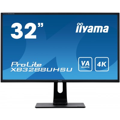 Ecran 31,5" IIYAMA Prolite XB3288UHSU-B1 - 4K UHD 3ms