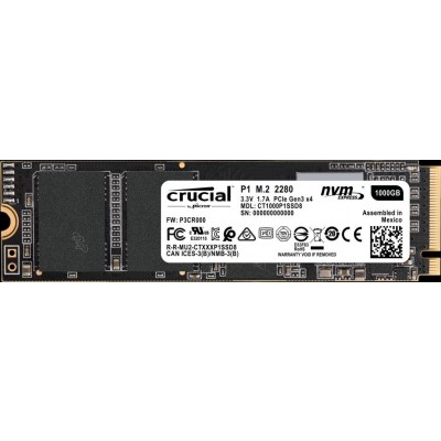 SSD M.2 NVMe 1To Crucial P1