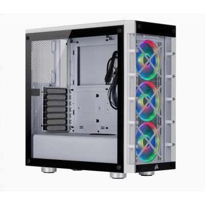 Boitier Corsair iCUE 465X RGB - Blanc