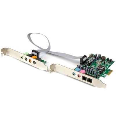 StarTech.com Carte son PCI Express 7.1 canaux pour son surround 