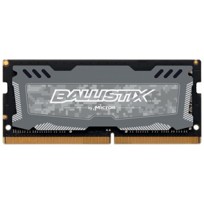 Memoire SO-DDR4 4Go 2666MHz CL16 Ballistix Sport LT - Grey