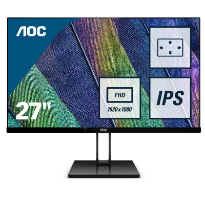 Ecran 27" AOC 27V2Q - FHD IPS