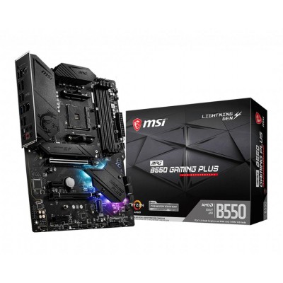 CARTE MERE AM4 ATX/MSI MPG B550 GAMING PLUS DDR4