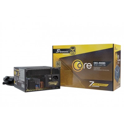 Alimentation Seasonic CORE GC-500 500W - 80PLUS Gold