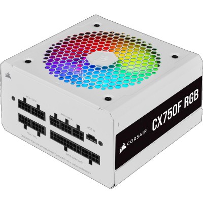 Alimentation Corsair CX750F RGB 750W Blanc - 80PLUS Bronze FM