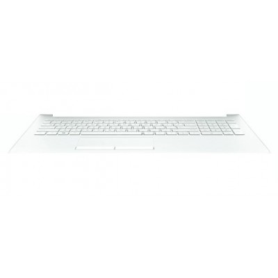 Clavier français HP blanc + cover pour HP 15-bs