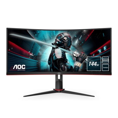 Ecran 34" AOC CU34G2X - UWQHD 144Hz