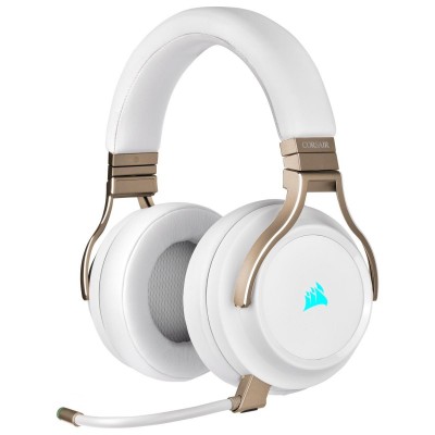 Casque Corsair Virtuoso RGB Wireless - Pearl