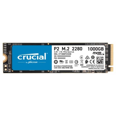 SSD M.2 PCIe NVME 1To Crucial P2 