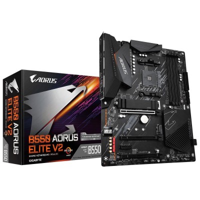 CARTE MERE AM4 ATX/Gigabyte B550 AORUS Elite V2/DDR4
