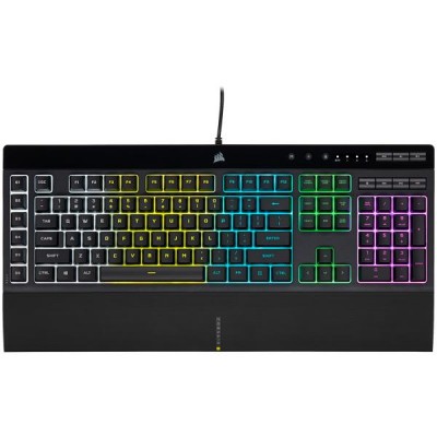 CLAVIER GAMING Filaire/Corsair K55 RGB PRO