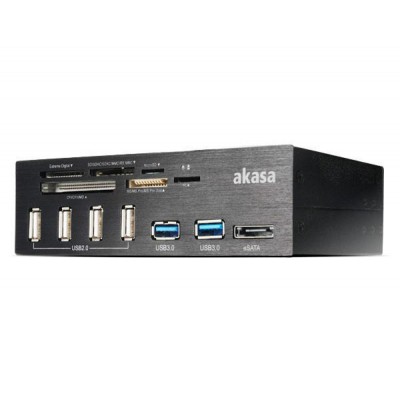 Lecteur de carte memoire Akasa AK-HC-05U3BK USB3.0