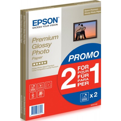 Epson Papier photo Epson Premium C13S042169 Jet d'encre A4 Brillant