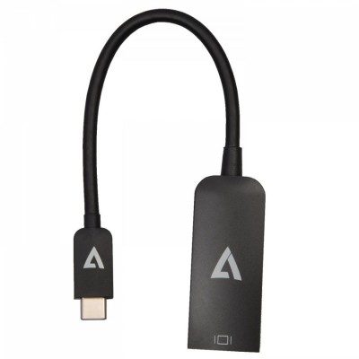 Adaptateur USB-C vers DisplayPort 1.4 V7, 8K, 30 Hz, noir