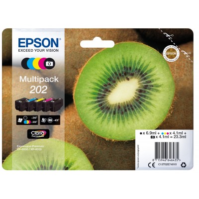 Epson Multipack 202 - Kiwi - pack de 5
