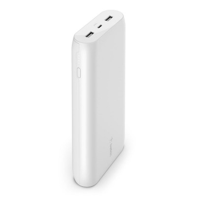BELKIN Powerbank 20 000 MAH blanc USB-A USB-C