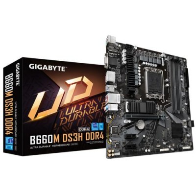 CARTE MERE LGA1700 B660/mATX/GIGABYTE B660M DS3H/DDR4