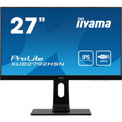 Moniteur IIyama ProLite XUB2792HSN-B1 HP intégrés Reglable H et Pivot