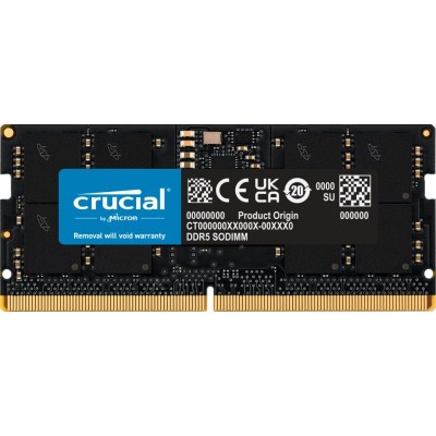 MEMOIRE SO-Dimm DDR5 16Go / Crucial 16G 4800Mhz CL40