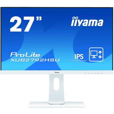 Ecran 27" XUB2792HSU-W1 FHD IPS - Blanc