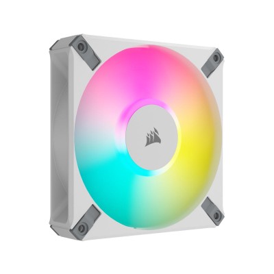 VENTILATEUR 120mm/Corsair AF120 RGB Elite/Blanc