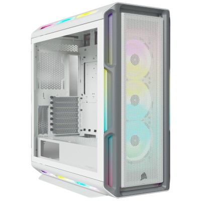 Boitier Corsair iCUE 5000T RGB - Blanc 