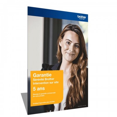 Garantie Plus Sérénité Brother -Intervention sur site- 5ans -GSER5ISC