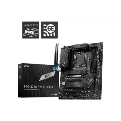 CARTE MERE LGA1700 B760/ATX/MSI PRO B760-P WIFI/DDR4