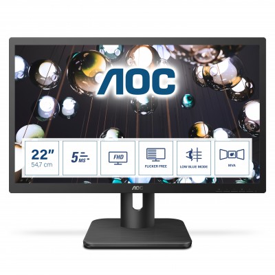 Ecran AOC 22E1Q 22" FHD VA