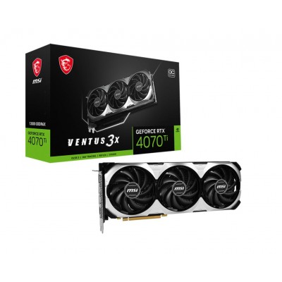 CARTE GRAPHIQUE Nvidia GeForce RTX 4070 Ti/ MSI Ventus 3X 12G OC