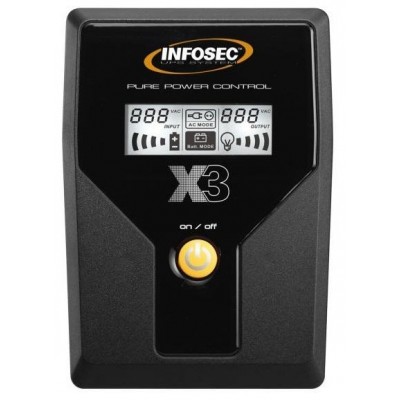 Onduleur Infosec X3 EX 500 VA 2Prises Fr /USB