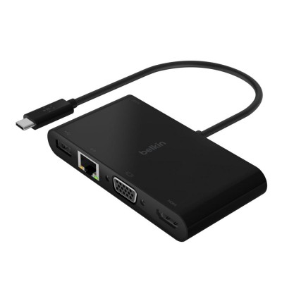 STATION D'ACCUEIL Belkin USB-C RJ45/HDMI/VGA/USB-A/PwD